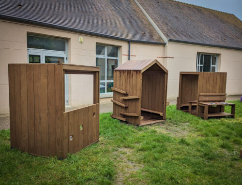 Cabanes extérieures en bois multi-activités – Sans échardes, sans entretien